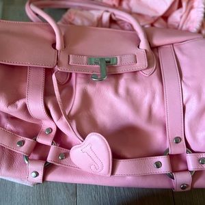Juicy Couture pink large tote bag